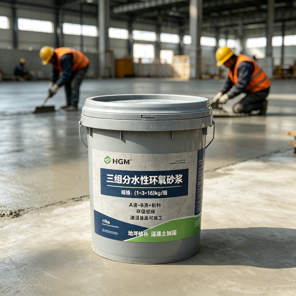 文安三组份水性环氧砂浆